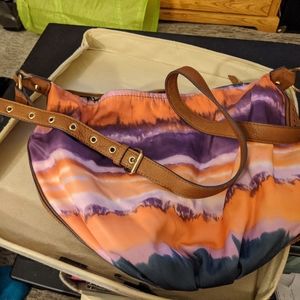 Jessica Simpson tie dye purse
